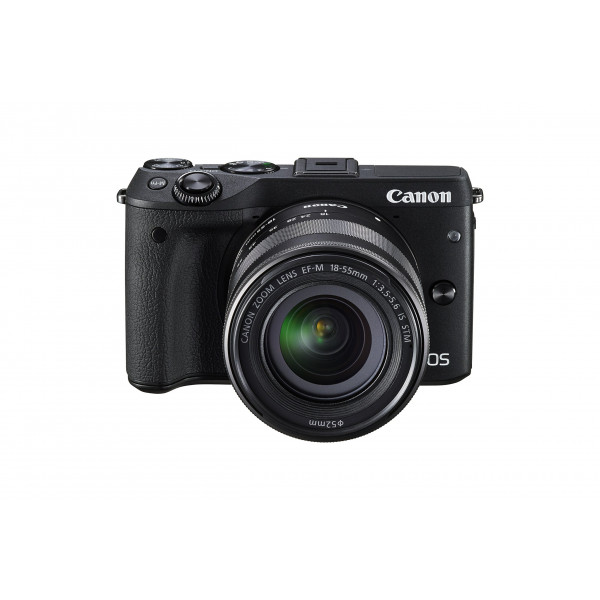 Canon EOS M3 Systemkamera (24 Megapixel APS-C CMOS-Sensor, WiFi, NFC, Full-HD) Kit inkl. EF-M 18-55 mm IS STM Objektiv und Premium-Zubehör-Kit (Kamera-Jacket, Leder-Trageriemen und 16 GB SD-Karte) schwarz-37