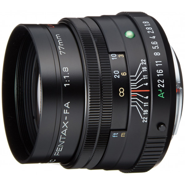 PENTAX telephoto lens FA77mm F1.8 Limited black FA77F1.8B-33