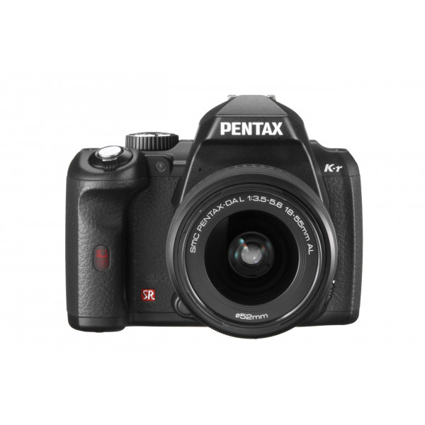 Pentax K-r SLR-Digitalkamera (12 Megapixel, Live View, HD Video) Kit inkl. DA L 18-55mm Objektiv-35