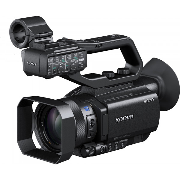 Sony PXW-X70//C Ultrakompakter Camcorder, 20 Megapixel, Exmor R XDCAM, Carl Zeiss-Optik, 12x optischer Zoom, 3G SDI, 422 10Bit XAVC-Aufzeichnung, XLR-Einheit mit Griff, 2x SD-Kartenslot, NFC/WiFi-Fernsteuerung) schwarz-310