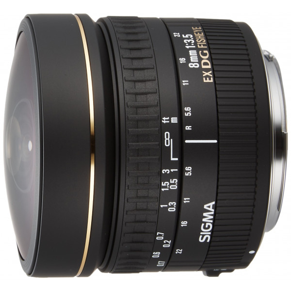 Sigma 8 mm F3,5 EX DG Zirkular Fisheye-Objektiv (Gelatinefilter) für Canon Objektivbajonett-34
