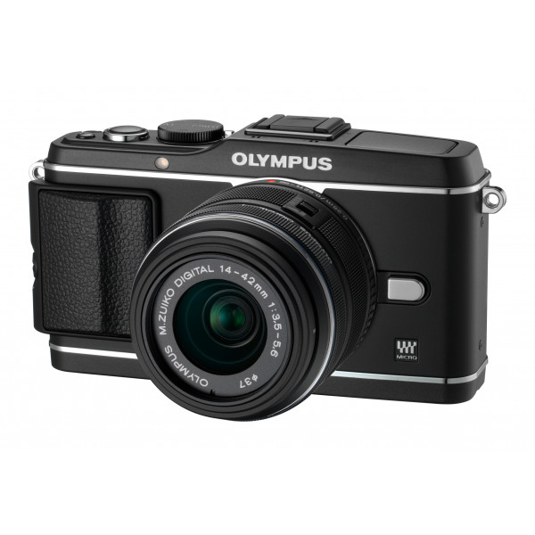 Olympus PEN E-P3 Systemkamera (12 Megapixel, 7,6 cm (3 Zoll) Display, Bildstabilisator, Full-HD Video) Kit schwarz inkl. 14-42mm Objektiv schwarz-34