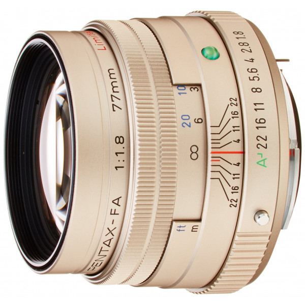 Pentax FA 77mm F1.8 limited Lens Silver-34