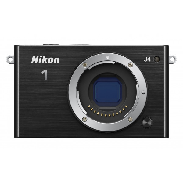 Nikon 1 J4 Systemkamera 18 Megapixel, 7,5 cm 3 Zoll LCDDisplay, Full HD Videofunktion Kit 