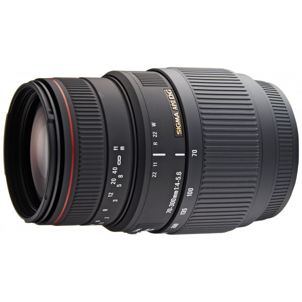 Sigma 70-300 mm F4,0-5,6 DG APO Makro-Objektiv (58 mm Filtergewinde) für Minolta / Sony Objektivbajonett-34