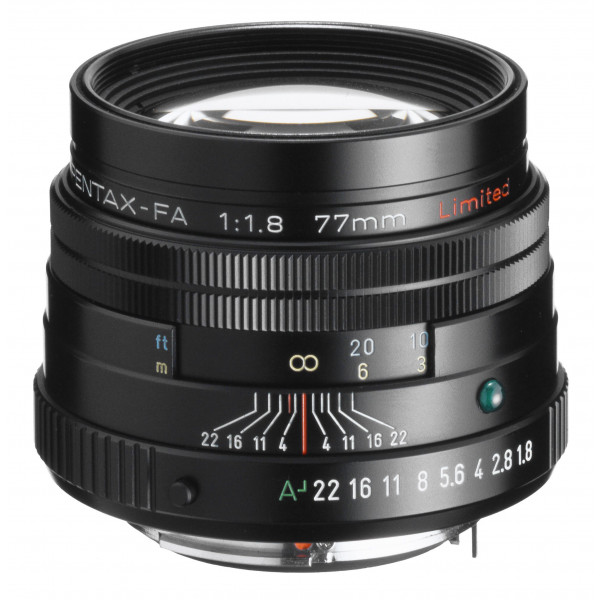 Pentax FA 77mm smc F1.8 Limited Objektiv schwarz-31