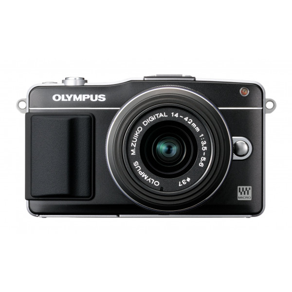Olympus Pen E-PM2 Kit schwarz + 14-42 mm-35