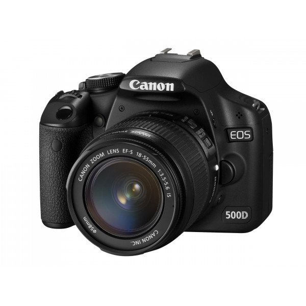 EOS 500D + Objectiv EF-S 18-55 IS-33