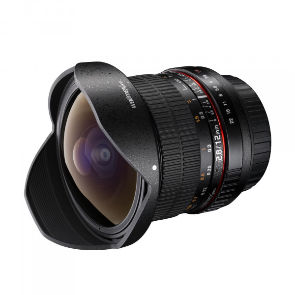 Walimex Pro 12mm f/2,8 Fish-Eye Objektiv DSLR für Pentax K Bajonett schwarz-36