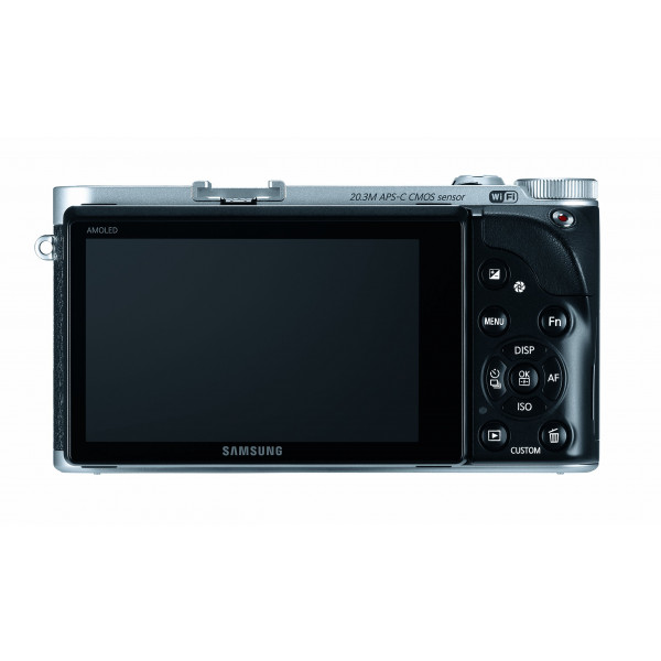 Samsung NX300 Systemkamera 8,4 cm 3,3 Zoll OLED Touchscreen, 20,3 Megapixel, WiFi, HDMI, Full 