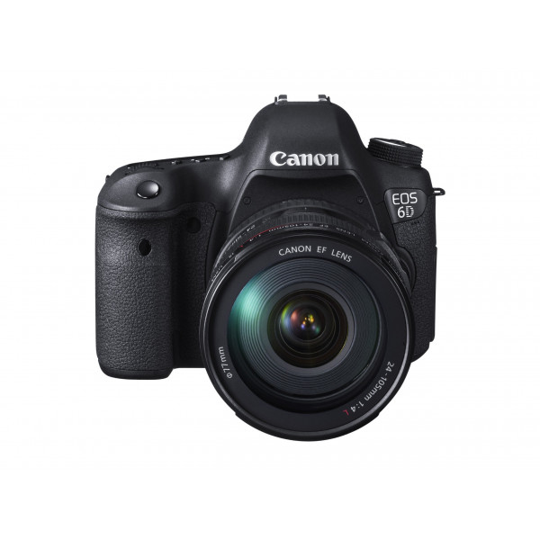 Canon EOS 6D SLR-Digitalkamera (20,2 Megapixel CMOS-Sensor, Live View, Full HD, WiFi, GPS, DIGIC 5+) Kit inkl. EF 24-105mm 1:4 L IS USM Objektiv schwarz-32