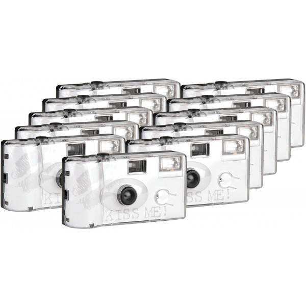 Topshot Kiss Me Einwegkamera / Hochzeitskamera 400/27 Flash (27 Fotos, Blitz, 9+2 Pack)-31
