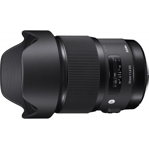 Sigma 20mm F1,4 DG HSM Objektiv für Canon schwarz-310