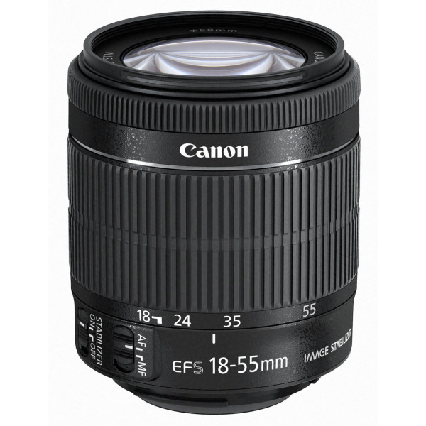 Canon EF-S 18-55mm 1:3,5-5,6 IS STM Objektiv (58mm Filtergewinde) schwarz-36