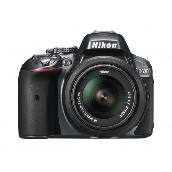 Nikon D5300 SLR-Digitalkamera (24,2 Megapixel, 8,1 cm (3,2 Zoll) LCD-Display, Full HD, HDMI, WiFi, GPS, AF-System mit 39 Messfeldern) Kit inkl. AF-S DX 18-55 VR Objektiv anthrazit-35