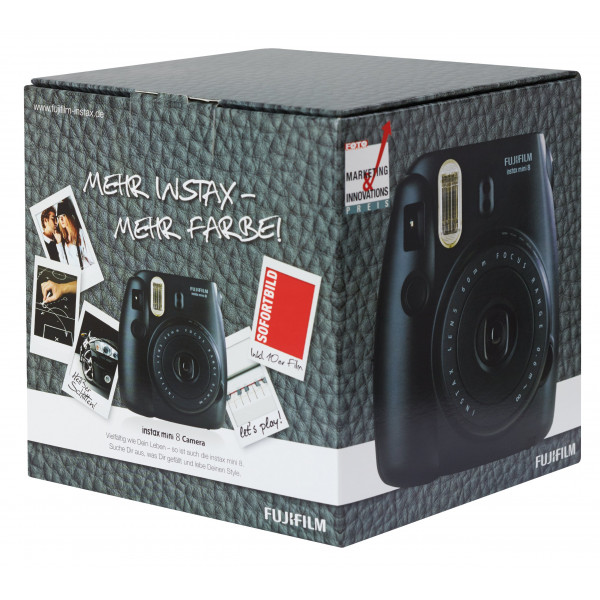 Fujifilm Instax Mini 8 Kamera SET (inkl. 1 Film für 10 Aufnahmen) schwarz-37