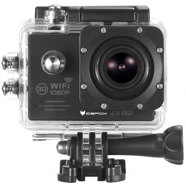 Action-Kamera von icefox ® Wasserdichte Wi-Fi Action-Kamera mit 12 MP, 1080 p, HD 2.0" LCD, Taucherhelm, Sportwagen-Kamera mit kostenlosem Accessories-Kit (schwarz)-38