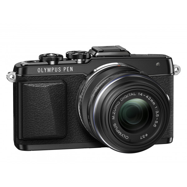 Olympus PEN E-PL7 Kompakte Systemkamera (16 Megapixel, manueller Zoom, Full HD, 7,6 cm (3 Zoll) Display, Wifi) inkl. 14-42 mm Objektiv schwarz/schwarz-34