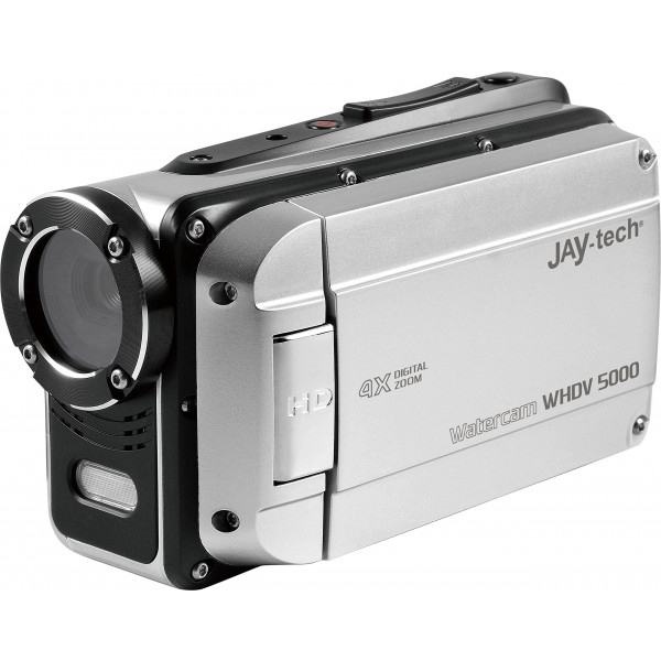 Jaytech 77007409 Wasserkamera (WHDV 5000, 5 Megapixel, CMOS Sensor, Full HD, 1920x1080p) silber-32