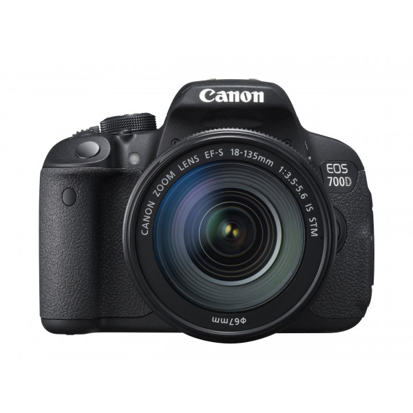 Canon 700D EF-S 18 135 mm IS STM SLR-Digitalkamera (18 Megapixel, Schwarz-313