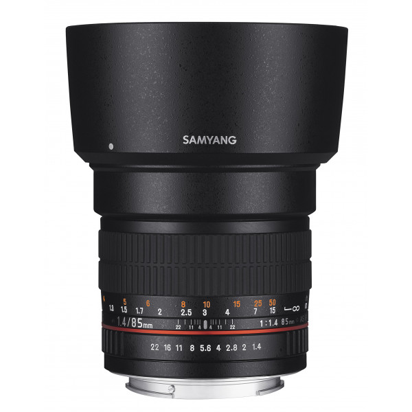 Samyang 85mm F1.4 Objektiv für Anschluss Canon EOS-35