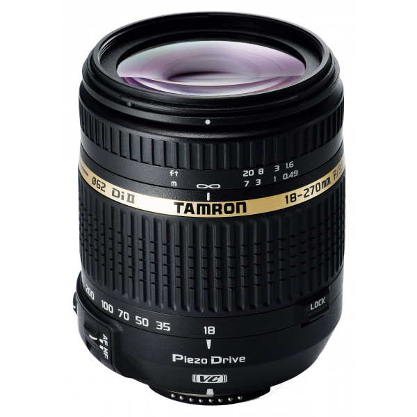Tamron 18-270mm F/3,5-6,3 Di II VC PZD Objektiv für Nikon (62 mm Filtergewinde)-310