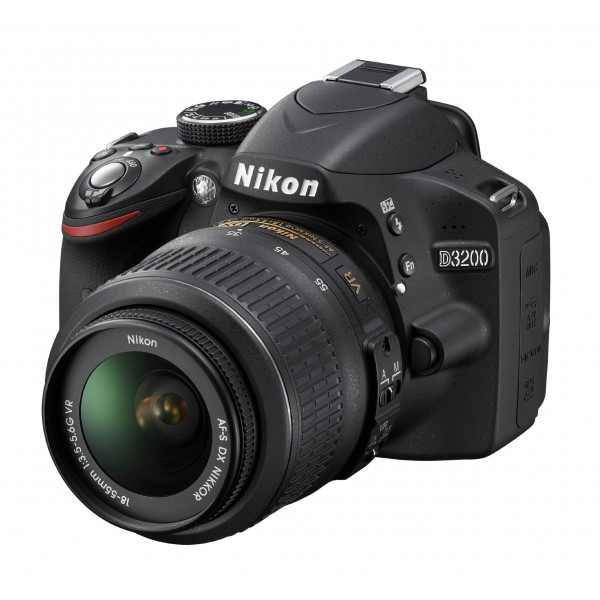 Nikon D3200 SLR-Digitalkamera (24 Megapixel, 7,4 cm (2,9 Zoll) Display, Live View, Full-HD) Kit inkl. AF-S DX 18-55 VR Objektiv schwarz-36