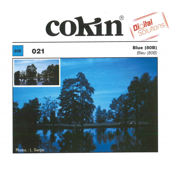 Cokin X021 Farbfilter (80B) Größe S blau-31