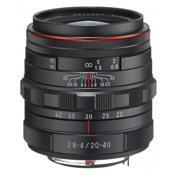 Pentax HD DA F2.8-4ED DC WR Limited K-Mount Objektiv (20-40 mm) schwarz-32