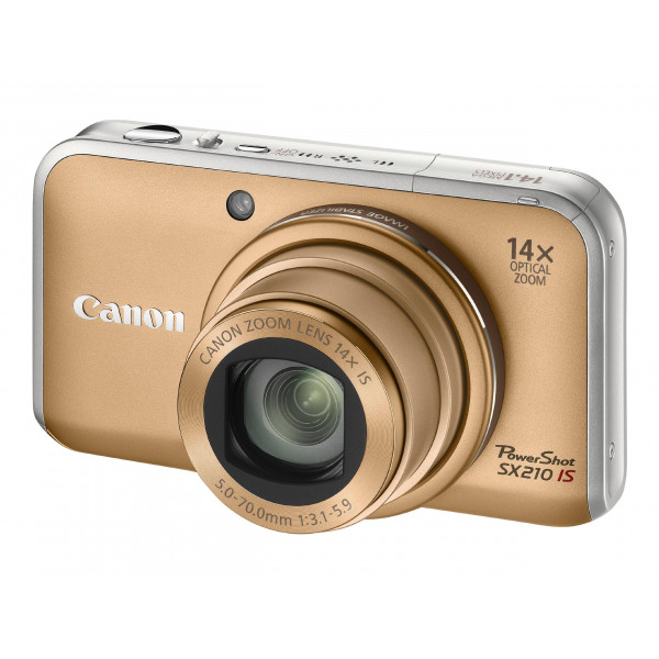 Canon PowerShot SX210 IS Digitalkamera (14 Megapixel, 14-fach opt. Zoom, 7.6 cm (3 Zoll) Display) gold-34