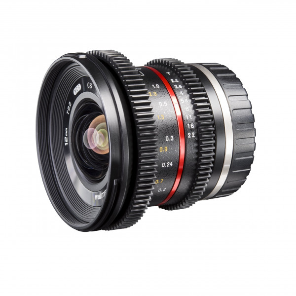 Walimex Pro 12mm 1:2,2 VCSC-Weitwinkelobjektiv für Sony E Mount Objektivbajonett (MC Linsen/Nano Coating, Zahnkranz, stufenlose Blende/Fokus, abnehmbare Gegenlichtblende) schwarz-34