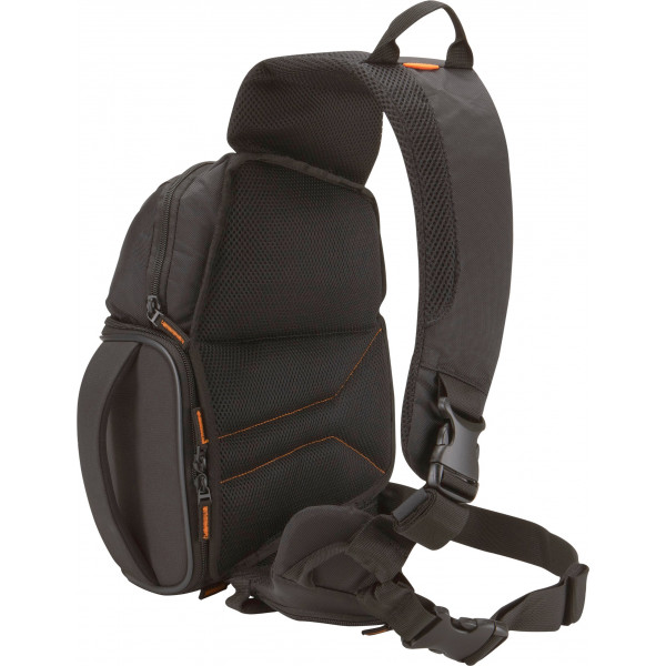 Case Logic SLRC205 SLR Slingbag S Kamerarucksack mit einstellbarem Schultergurt fur Spiegelreflex schwarz orange Taschen
