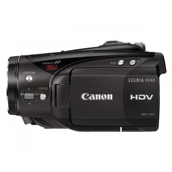 Canon LEGRIA HV40 HDCamcorder (MiniDV, 10fach opt. Zoom, 6,9 cm (2,7