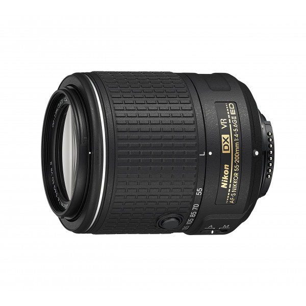 Nikon AF-S DX Nikkor 55-200 mm 1:4-5,6G ED VR II Objektiv schwarz-31