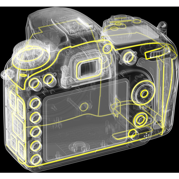 Nikon D7200 SLRDigitalkamera 24 Megapixel, 8 cm 3,2 Zoll LCDDisplay,
WiFi, NFC, FullHD