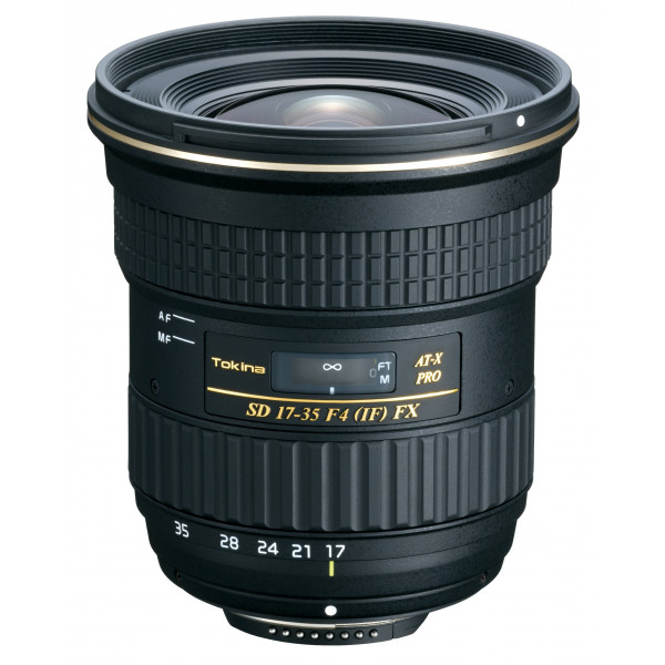 Tokina 17 35 mm / F 4,0 AT-X PRO FX Objektiv ( Nikon F-Anschluss,Autofocus )-35