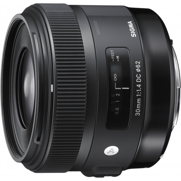 Sigma 30mm f1,4 DC HSM Objektiv (Filtergewinde 62mm) für Sigma Objektivbajonett-37