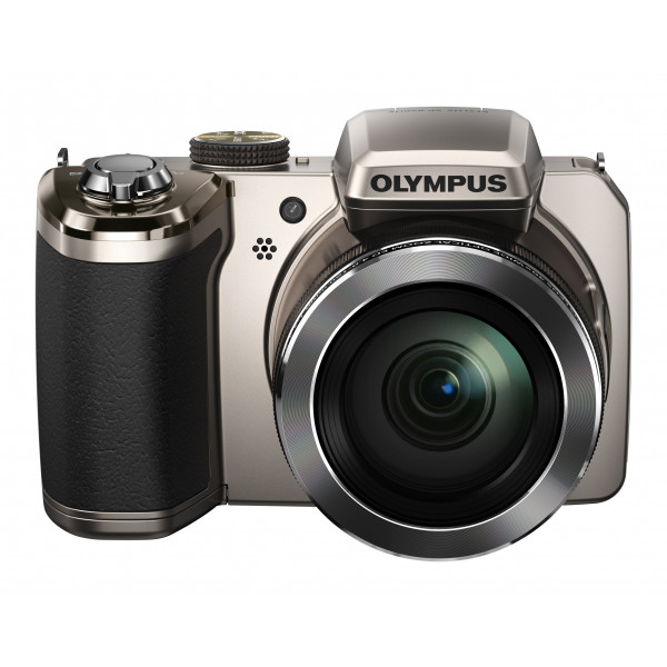 Olympus SP-820 Digitalkamera (14 Megapixel, 40-fach opt. Zoom, 7,6 cm (3 Zoll) LCD-Display) inkl. Batterien silber-35