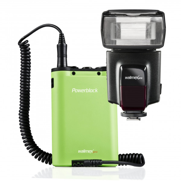 Walimex pro Speedlite II Systemblitz mit Externer Akku für Systemblitz-36