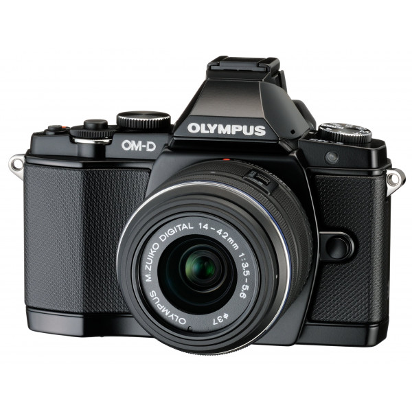 Olympus E-M5 OM-D-Kamera (16 Megapixel, 7,6 cm (3 Zoll) Display, bildstabilisiert) inkl. Objektiv M.Zuiko Digital 14-42mm schwarz-37