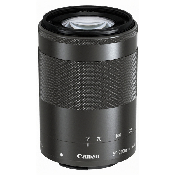 Canon EF-M 55-200 mm 1:4,5-6,3 IS STM Objektiv (52mm Filtergewinde) für EOS-M-35