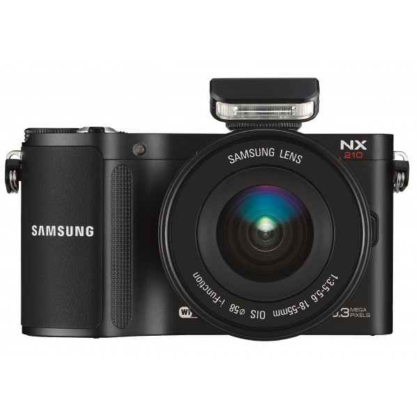 Samsung NX210 Kompakte Systemkamera (20,3 Megapixel, 7,6 cm (3 Zoll) AMOLED-Display, Full HD, Panorama, bildstabilisiert) inkl. 18-55mm F3.5-5.6 OIS III (Metal Mount) Objektiv-37