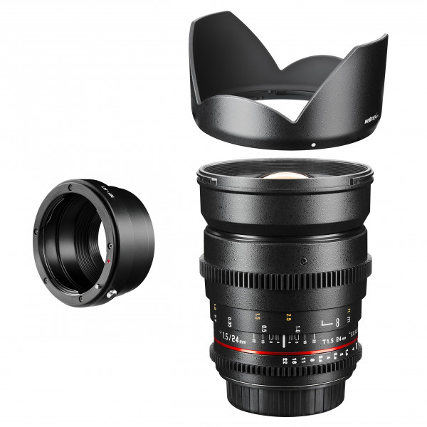 Walimex Pro 85mm 1:1,5 VCSC Video und Fotoobjektiv (Filtergewinde 72mm, Zahnkranz, stufenlose Blende und Fokus, IF) für Nikon 1 Objektivbajonett schwarz-36