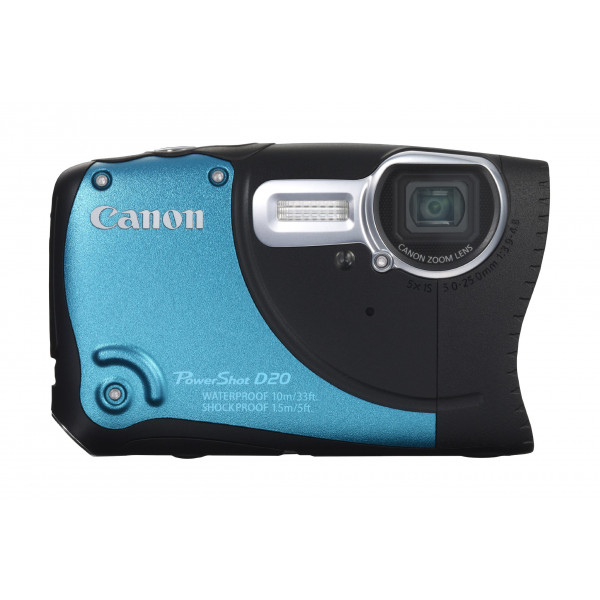 Canon PowerShot D20 Digitalkamera (Wasserdicht bis 10m, 12.1 Megapixel, 5-fach opt. Zoom, 7.6 cm (3 Zoll) Display) blau-35