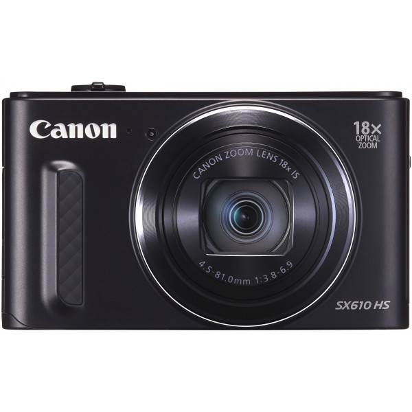 Canon PowerShot SX610 HS Digitalkamera (20,2 MP, 18-fach opt. Zoom, 36-fach ZoomPlus, 7,5cm (3 Zoll) Display, opt. Bildstabilisator, WLAN, NFC) schwarz-310