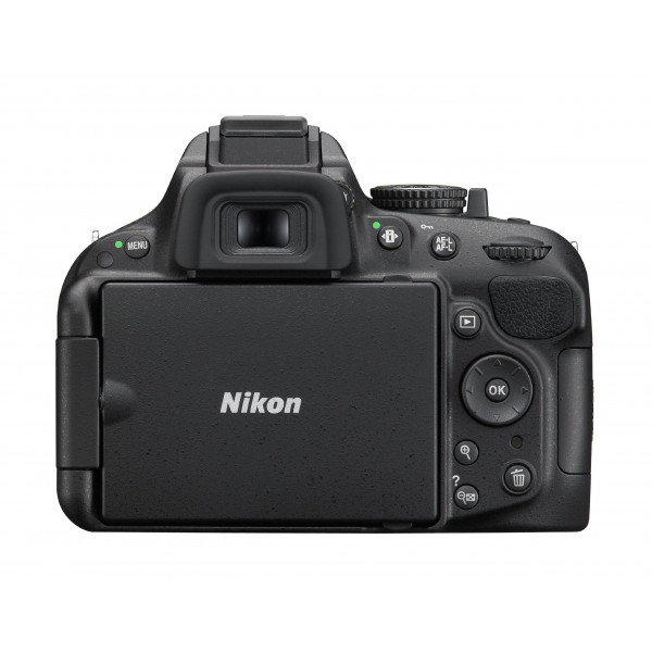 Nikon D5200 SLR-Digitalkamera (24,1 Megapixel, 7,6 cm (3 Zoll) TFT