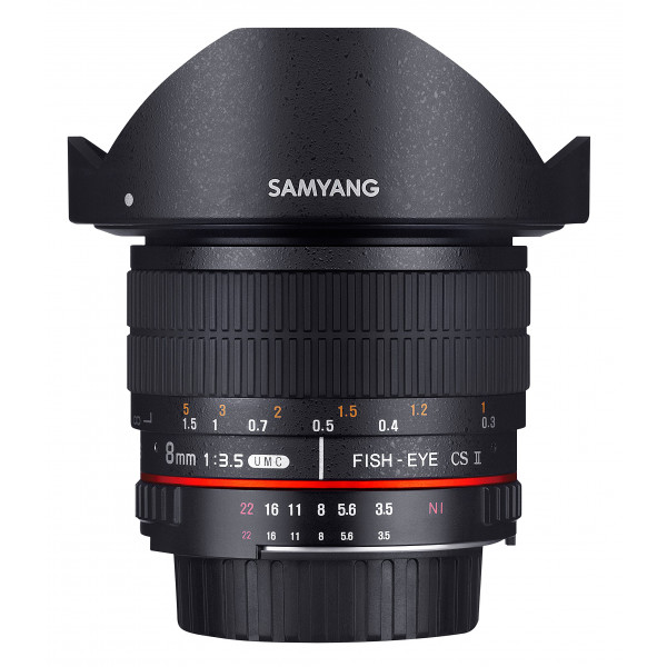 Samyang 8mm F3.5 CS II Objektiv für Anschluss Sony Alpha-35