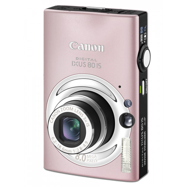 Canon Digital IXUS 80 IS Digitalkamera (8 Megapixel, 3fach opt. Zoom