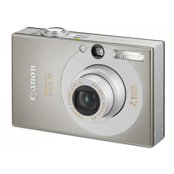 Canon IXUS 70 Digitalkamera (7 Megapixel, 3-fach opt. Zoom, 6,4 cm (2,5 Zoll) Display) silber-35