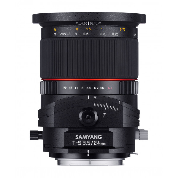Samyang 24mm F3.5 T/S Objektiv für Anschluss Sony E-36